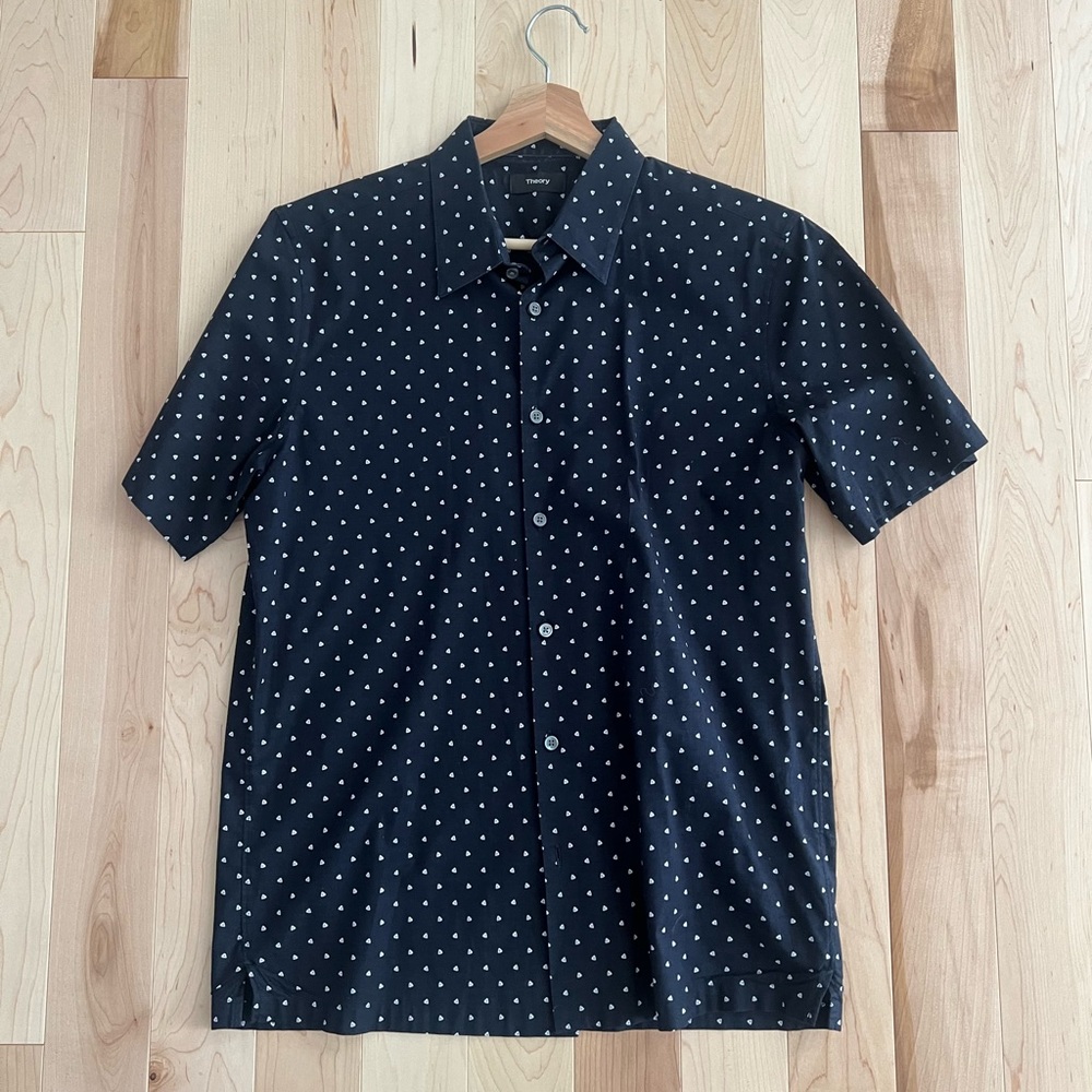 Theory Short Sleeve Button Down